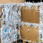 Image: bundles of shredded paper