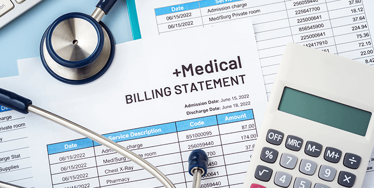 examples of patient billing documents