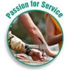 passion for service logo